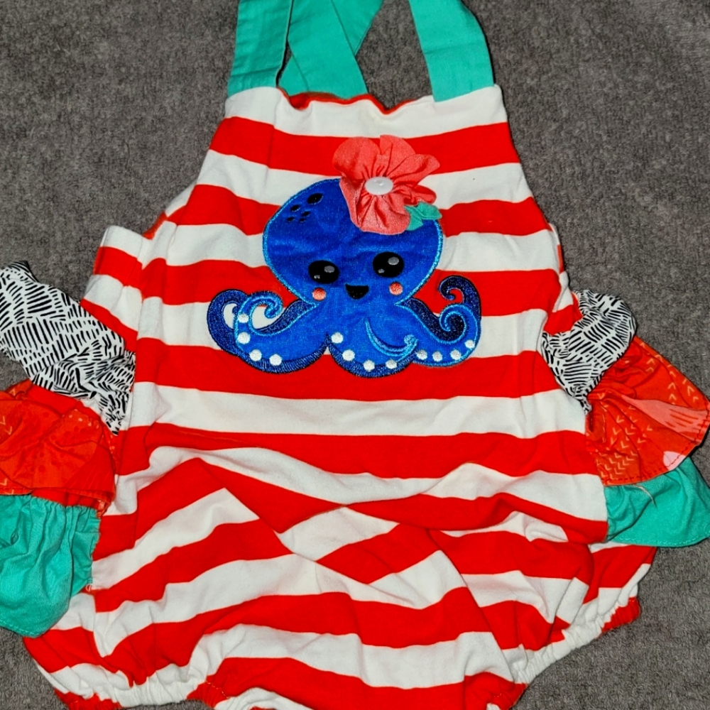 Ricrac and Ruffles size 3t Bubble